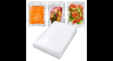 Ruhhy Vacuum zakken - 50x stuks - 20 x 30 cm - voor voedsel - geschikt voor sealer