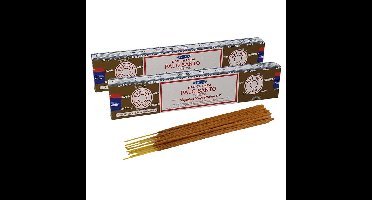 Satya Nag Champa wierrook stokjes Palo Santo geur - 30x - Lichaam in balans - Meditatie