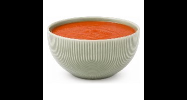 Secret de Gourmet Soepkommen Memphis - D14 cm - groen - keramiek - schaaltjes - stapelbaar