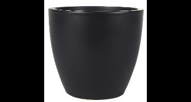 Ter Steege Bloempot - zwart - Scandinavisch - 24 x 22 cm