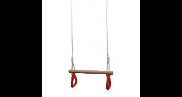 Turn / trapeze schommel met ringen