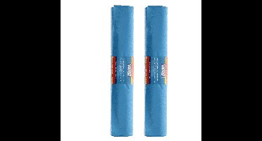Vero Vuilniszakken - 120 liter - 40x stuks - grote afvalzakken - blauw - 110 x 70 cm