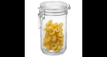 Voorraad/weck pot - transparant - glas - 17 x 9 cm - 750 ml - Bormioli Rocco