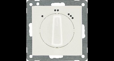 KOPP - 3 Standen Schakelaar/Ventilatorschakelaar - Athenis HK07 - Inbouw - Helder Glans Wit
