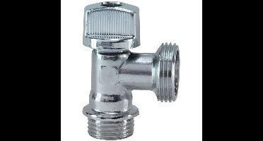 Riko Hoekstopkraan 1140 - 1/2"x3/4" - Chroom
