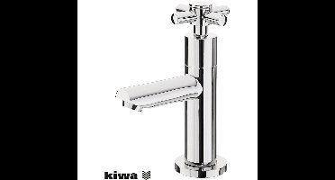 Wiesbaden Asmaro Fonteinkraan - Toiletkraan - Koudwaterkraan - Kiwa - 1/2 - Chroom