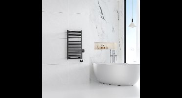 Wiesbaden Elara Elektrische Radiator - Smart WiFi - 76.6x45cm - Gunmetal PVD