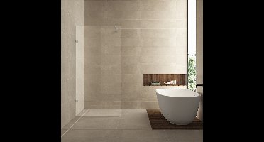 Wiesbaden Less Inloopdouche - 80x200cm - 8mm Veiligheidsglas - Helder Glas - Chroom - Nano Coating Antikalk