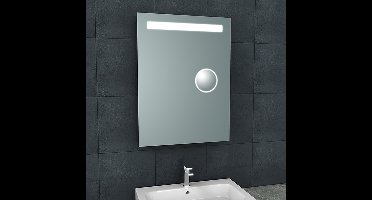 Wiesbaden Tigris LED Badkamerspiegel met Scheerfunctie - Rechthoekig 60x80 cm