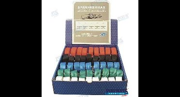POL3000040006 - DOOS MET GEASSORTEERDE BANDEN - 45 STUKS