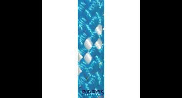 POL2269811720 - POLY-GEVLOCHTEN-32 KLEUR 20MM. BLAUW (85 M)