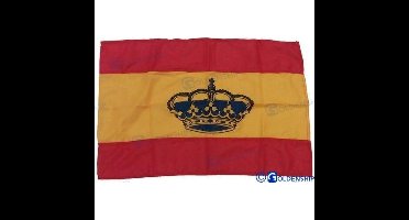 GS73328 - SPAANSE VLAG 40X60 MET KROON