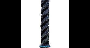 POL1110042128 - ZWART BOVENKANT POLYESTER 28MM. (110M)