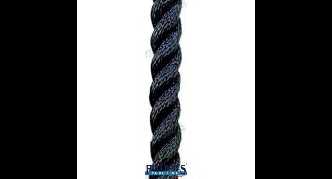 POL1210041716 - ZWART BOVENKANT POLYESTER 16MM. (85M)