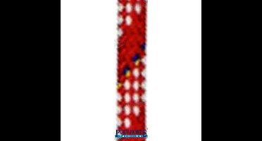 POL2229912060 - RACING-2002 6MM. RED/WHITE (100 M)