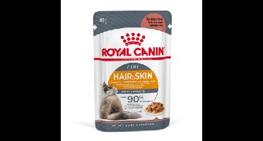 Royal Canin Hair & Skin Care natvoer kat (in saus) 1 doos (12 x 85 g)