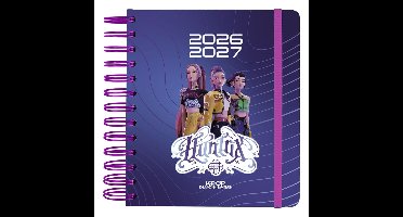 KPop Demon Hunters School Diary daily planner 2026/2027 A5
