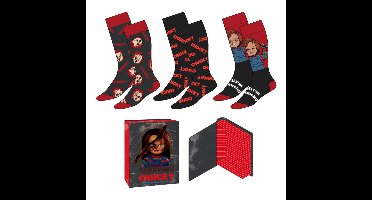 Chucky (Child´s Play) Socks 3-Pack 38-45