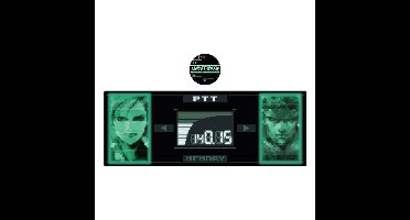 Metal Gear Solid Desk Pad & Coaster Set Solid Snake x Raiden Limited Edition