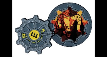 Fallout Pin Badge Vault Door 111 Limited Edition Hinged