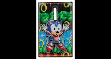 Sonic The Hedgehog Pin Badge Moving