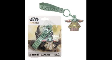 Star Wars 3D Keychain The Mandalorian Grogu