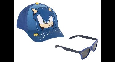 Sonic The Hedgehog Baseball Cap & Sunglasses Set 53 cm