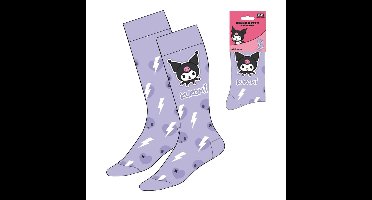 Sanrio Socks Kuromi Purple 36-43