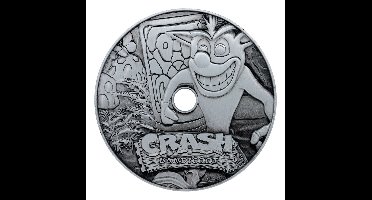 Crash Bandicoot Replica Metal CD-ROM Collectible Limited Edition 11 cm
