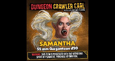 Dungeon Crawler Carl Dice d20 Samantha 5.5 cm