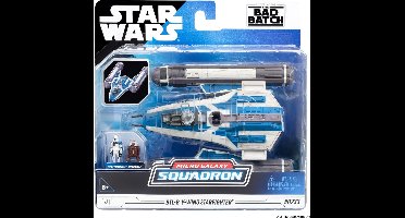 Star Wars Medium Vehicle BTL-B Y-wing Starfighter with Clone Captain Rex 13 cm