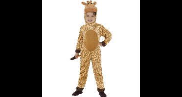 Giraffe kostuum - kinderen - polyester - dierenpak - onesie - carnaval