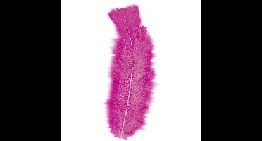 Widmann Sierveren - 50x - roze - 17 cm - knutselveertjes - DIY/decoratie/hobbymateriaal