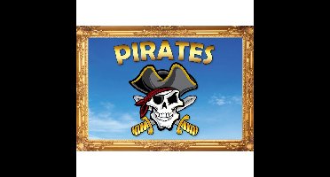 Bellatio Decorations Pirates poster - A2 formaat - piraten thema