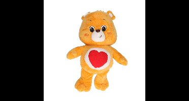 Troetelbeertjes pluche knuffel - oranje - 21 cm - Cartoon knuffel - Troetelberen - Pluche knuffels