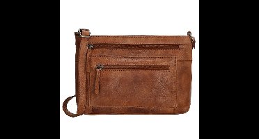 Beagles Leather Schoudertas Maspalomas Cognac