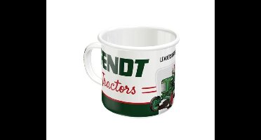 Fendt emaille drinkbeker