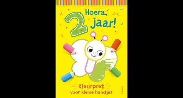 Kleurpret Voor Kleine Handjes Hoera, 2 Jaar!