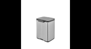 Brabantia Bo Afvalemmer 7 liter - Matt Steel Fingerprint Proof