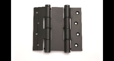 DX Justor deurveerscharnier dubbelwerkend 120/40mm - zwart