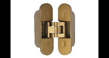 DX TKZ Esprit Z onzichtbaar scharnier 3D verstelbaar 111x29 mm - brons