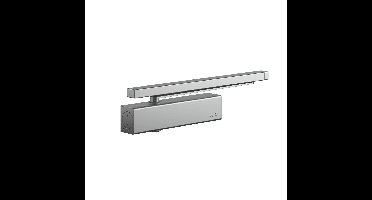 AXA AXA 7511 deurdranger met glijarm duwzijde sluitkracht 3-6 - aluminiumgrijs