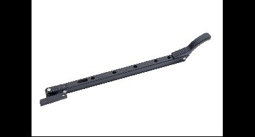 DX DX raamuitzetter verstelbaar 30 cm - zwart