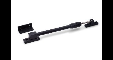 DX DX telescopische raamuitzetter binnen- en buitendraaiend 30 cm - zwart