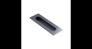 DX DX schuifdeurkom rechthoek-ovaal 180x60mm - PVD gun metal