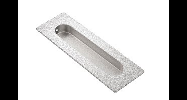 DX DX schuifdeurkom rechthoek-ovaal 180x60mm - RVS