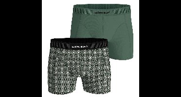 Bjorn Borg Boxershort Organic cotton 2-pack groen-print