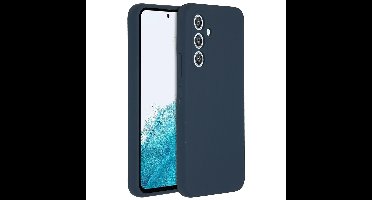 Accezz Liquid Silicone Backcover Samsung Galaxy A54 (5G) Telefoonhoesje Blauw