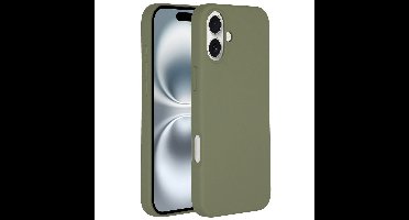 Accezz Liquid Silicone Backcover met MagSafe iPhone 16 Telefoonhoesje