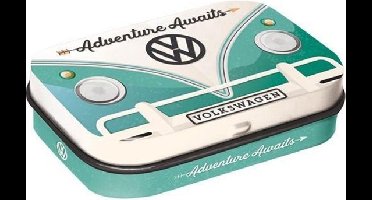 Volkswagen Bulli Adventure Awaits - Pepermunt Doosje